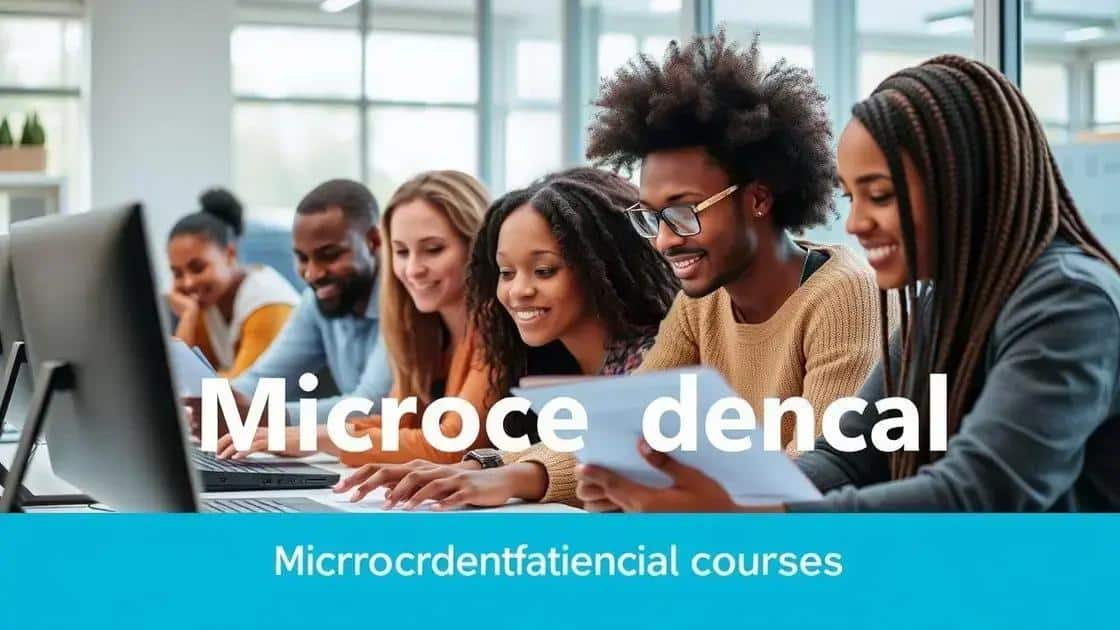 Benefits of pursuing microcredentials