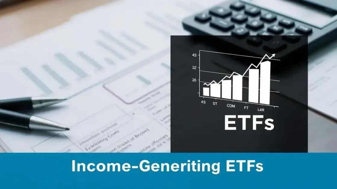 Benefits of income-generating ETFs