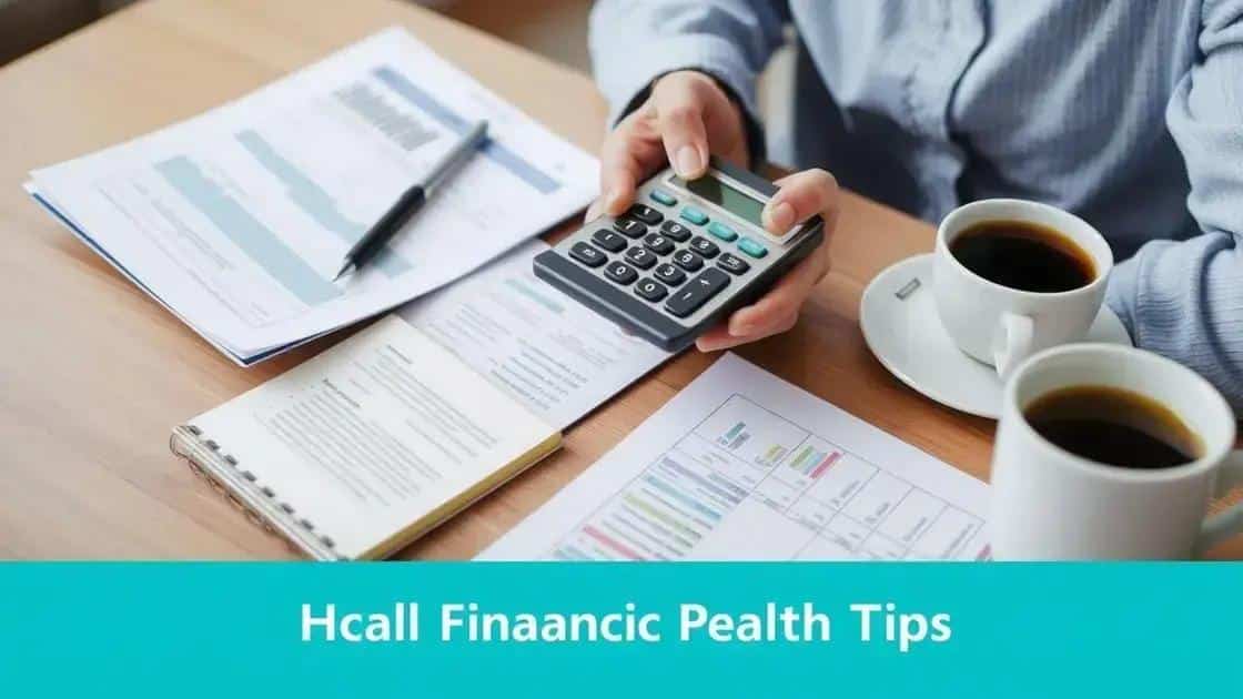Practical tips for better financial health