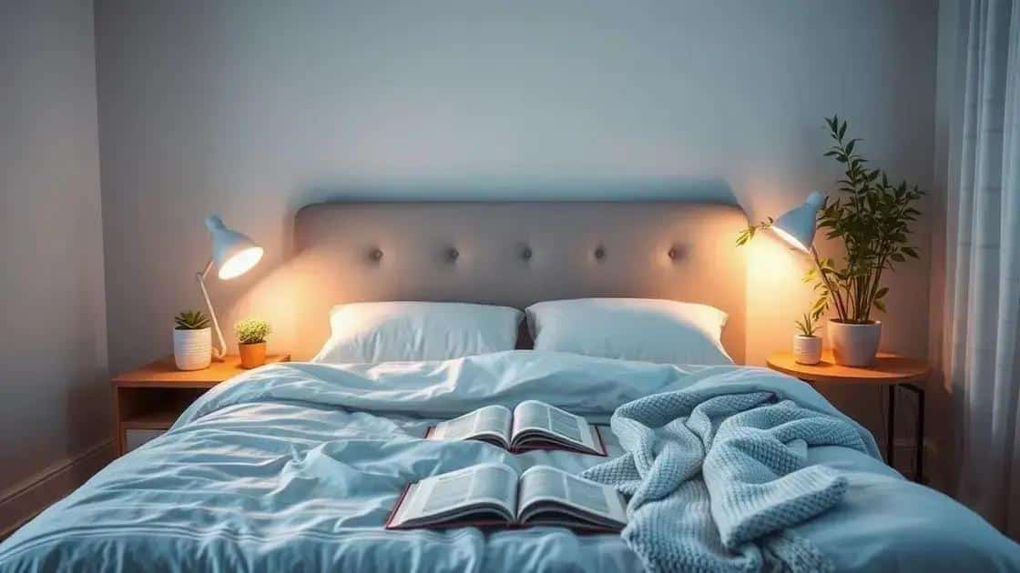 Tips for improving sleep hygiene