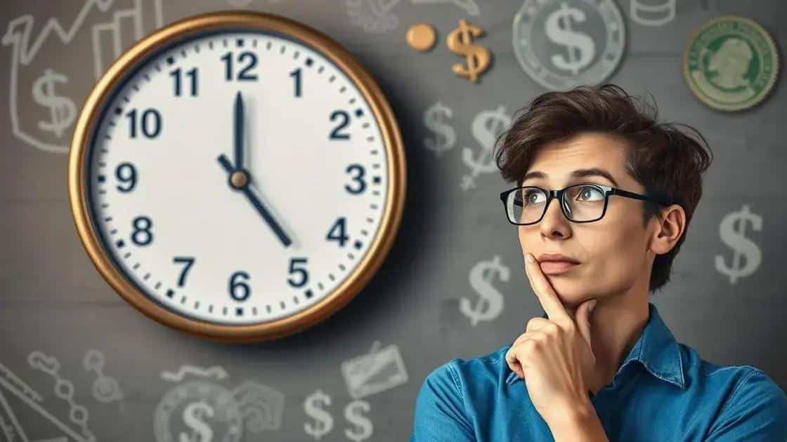 How time perception affects financial decisions