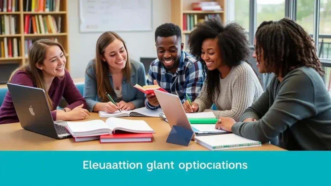 Types of grants available for low-income learners