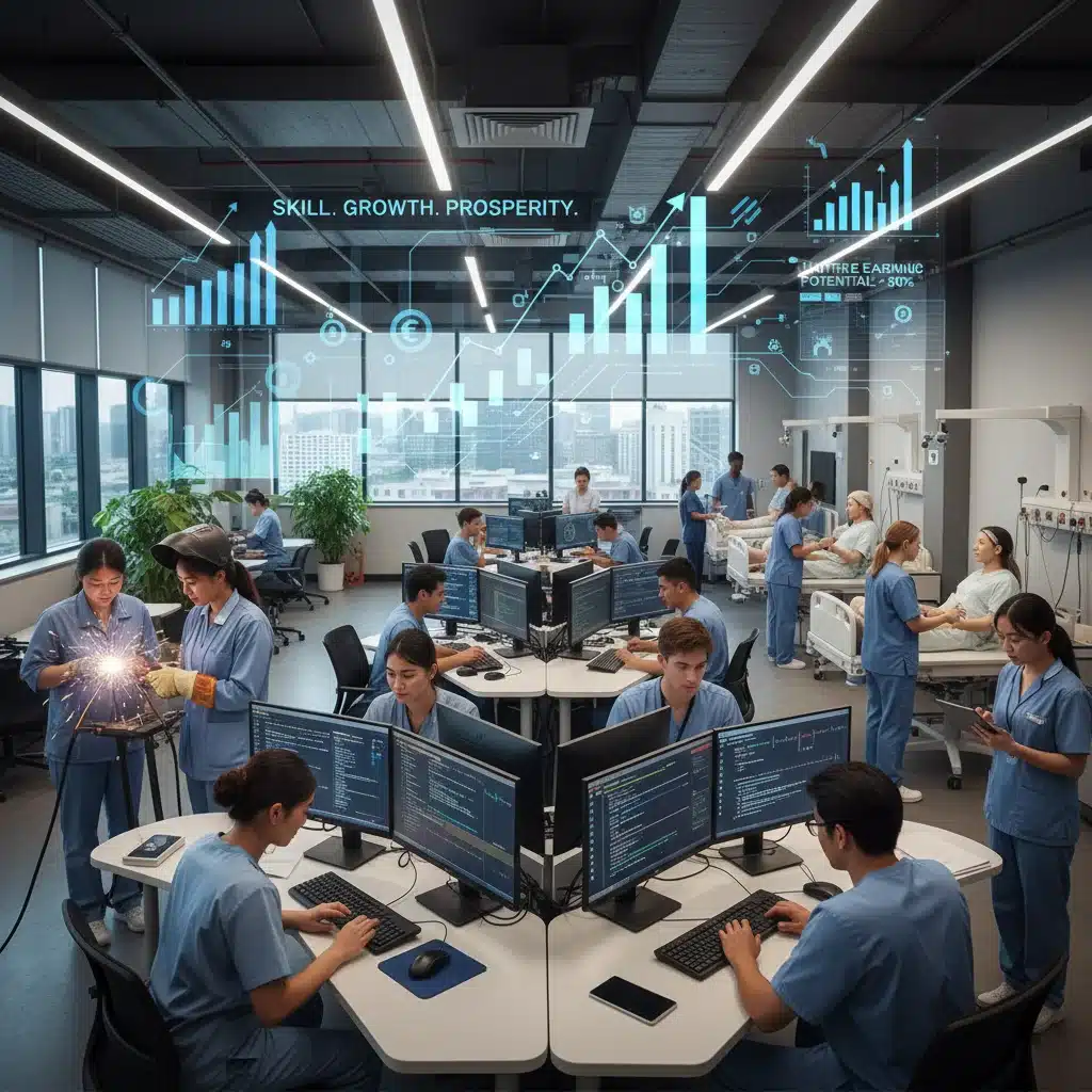 Vocational Training Impact: Boost Your Earnings by 25%+ in 2026