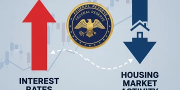 Federal Reserve interest rate hike impact on housing market